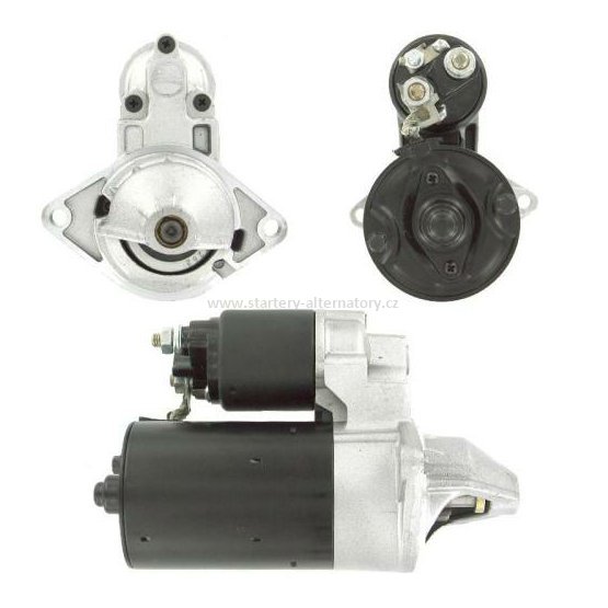 Starter OPEL Corsa 1.0 B,C,D, Agila 1.0, 1.2, BOSCH 0986018010, 0001106015, 12V/1.1kW, 9zubů