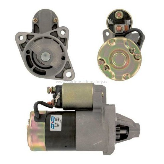 Startér KIA Clarus/Sephia/Shuma 1.8i, MAZDA 626 III, IV 2.0i, JS637 110810, 12V/1.4kW
