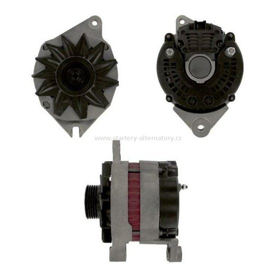 Opravený alternátor PEUGEOT 205 305 309 405, CITROËN C15 1.8D, 112162 CA380IR, 12V/70A