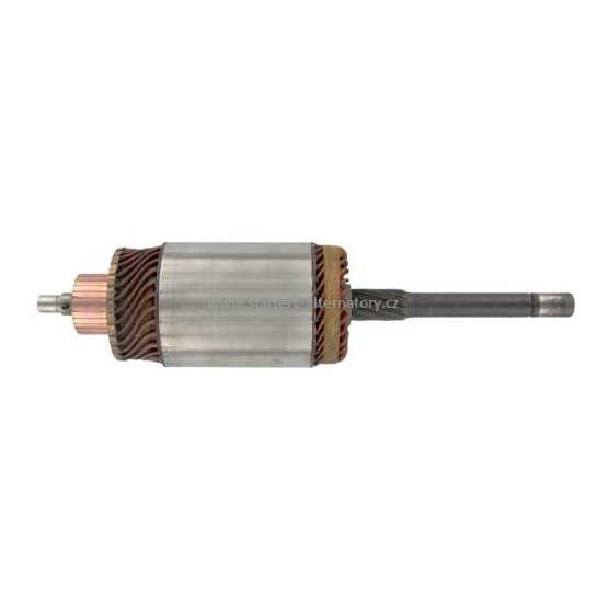 Rotor startéru LUCAS 54249001 TJB102, CARGO 132402, 24V/3.2kW