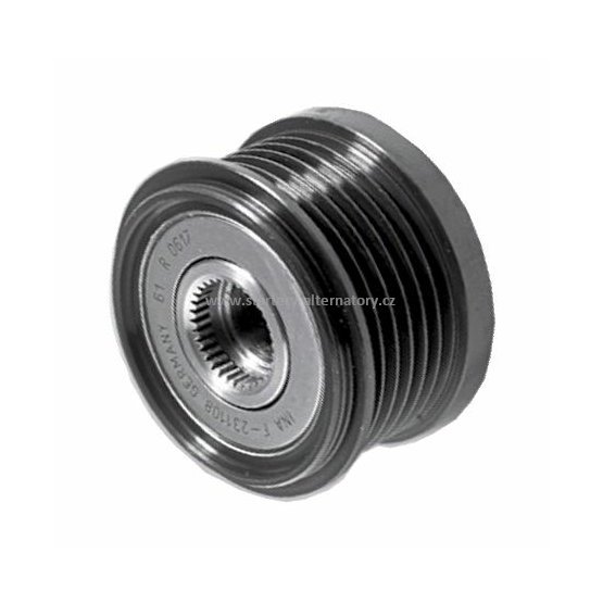 Řemenice volnoběžná BOSCH 535002410, NIPPONDENSO 021040-0970 (6 drážek) VOLVO S40 I, V40 combi