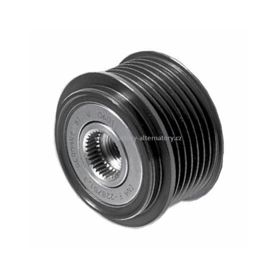 Řemenice volnoběžná HITACHI GD215541 (7 drážek) NISSAN Patrol Terrano, RENAULT Master, OPEL Movano