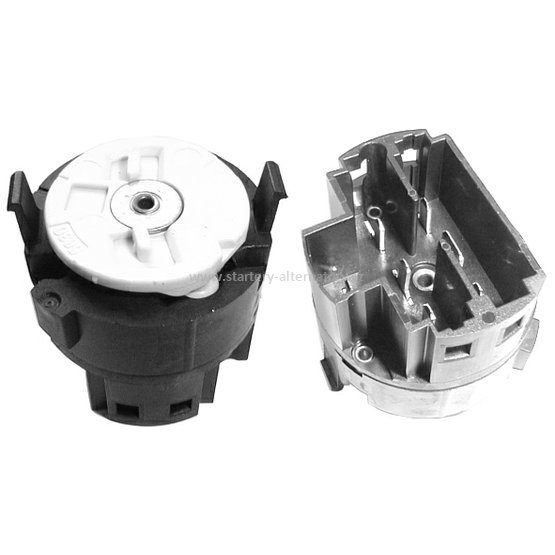 Vložka spínací skříňky FIAT Punto II, Bravo/a, Marea, ALFA 156, BÍLÝ kotouč, 6malých +1velký kontakt