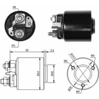 Spínací cívka VALEO 594045 CED552 NE777, 12V