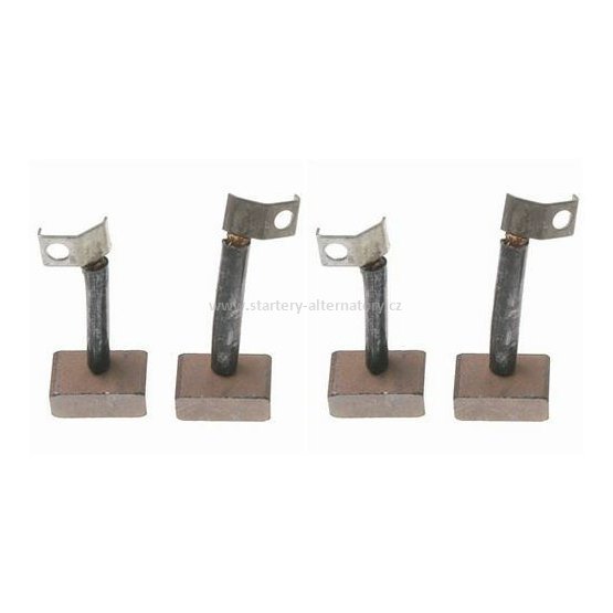Uhlíky startéru 12V 10x25x15mm BOSCH BSX163-164/4 (4ks)