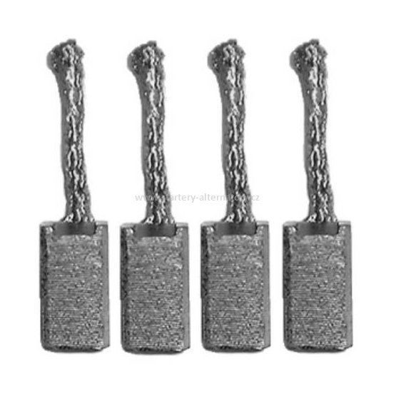 Uhlíky startéru 12V 7x10x18mm BOSCH BSX75/4 (4ks)