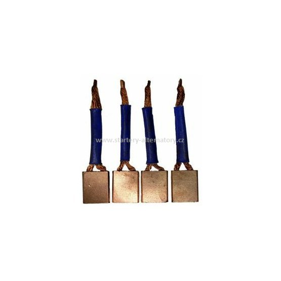Uhlíky startéru 12V 8x19x22.2mm LUCAS LASX31/4 (4ks)