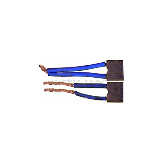 Uhlíky startéru 12V 7x18x14mm VALEO/PARIS RHONE PSX115-116/2 (2ks)