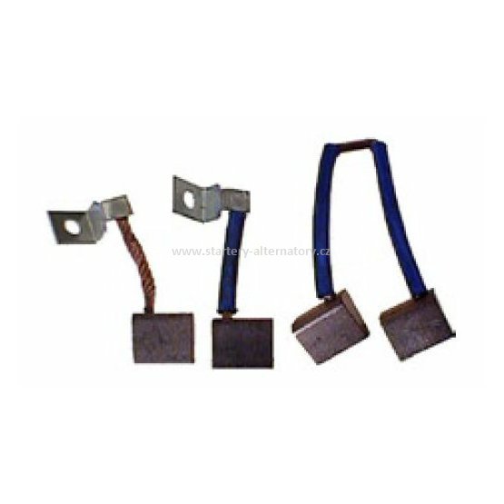 Uhlíky startéru 12V 9.7/4.2x12.4x15mm VALEO/PARIS RHONE PSX122-123-124 (4ks)