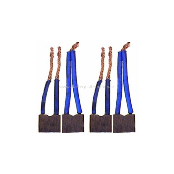 Uhlíky startéru 12V 10x18x14mm VALEO/PARIS RHONE PSX132/4 (4ks)