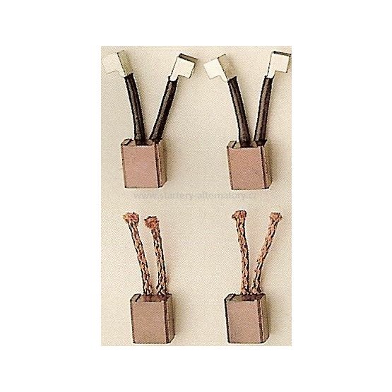 Uhlíky startéru 12V 9x18x22mm VALEO/PARIS RHONE PSX140-141/4 (4ks)
