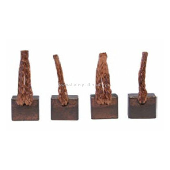 Uhlíky startéru 12V 6x13x11.5mm VALEO/PARIS RHONE PSX160-164/4 (4ks)