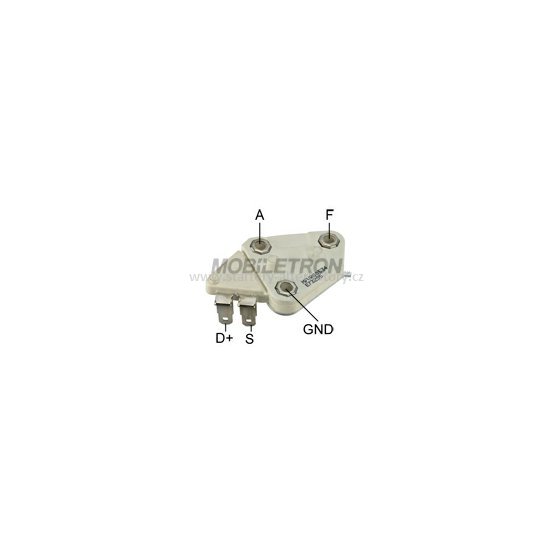 Regulátor alternátoru DELCO 7934605 7934614 7982866 (Mobiletron VR-D670C) CARGO 130664, 14.7V