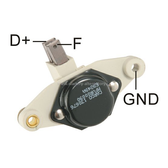 Regulátor alternátoru BOSCH 1197311000 1197311001 1197311002 (Mobiletron VR-B193M) CARGO 130676 14V