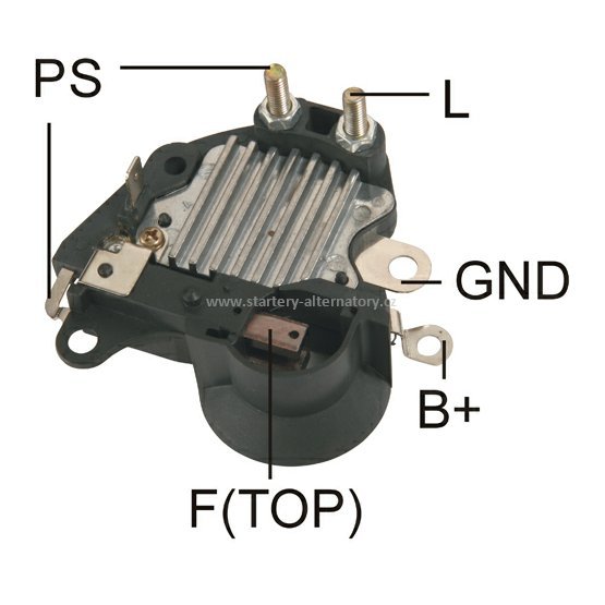Regulátor alternátoru MAGNETI MARELLI 28018A (Mobieltron VR-F121) CARGO 136457, 14.7V