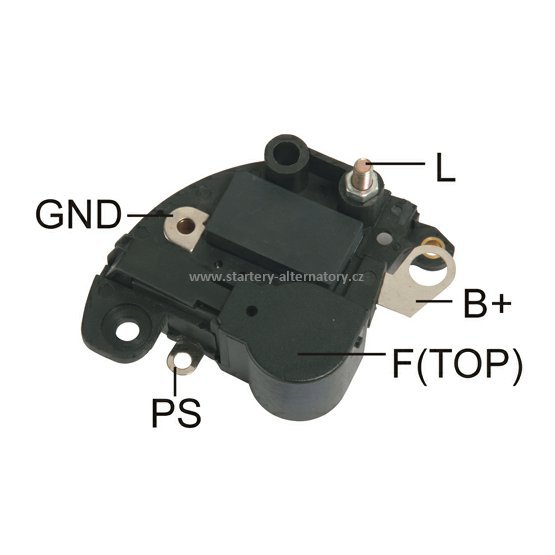 Regulátor alternátoru MAGNETI MARELLI RTM150B 83615921 (Mobiletron VR-F150A) 138798, 14.7V