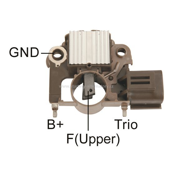 Regulátor alternátoru MITSUBISHI (Mobiletron VR-H2009-15) CARGO 135030, 14.5V