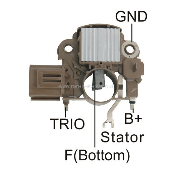Regulátor alternátoru MITSUBISHI (Mobiletron VR-H2009-24) CARGO 134026, 14.5V