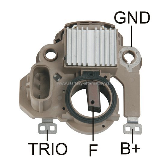 Regulátor alternátoru MITSUBISHI (Mobiletron VR-H2009-62) A866X31882 CARGO 234541, 14.5V