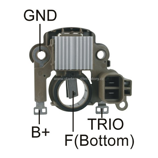Regulátor alternátoru MITSUBISHI (Mobiletron VR-H2009-79) A866X27572 ME701363 CARGO 139110, 14.5V