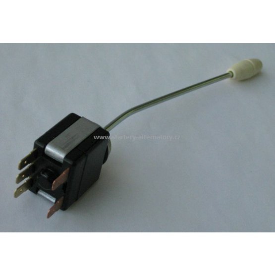 Přepínač blinkrů páčkový 12V/5A (dlouhý) T148, PAL 443853094035